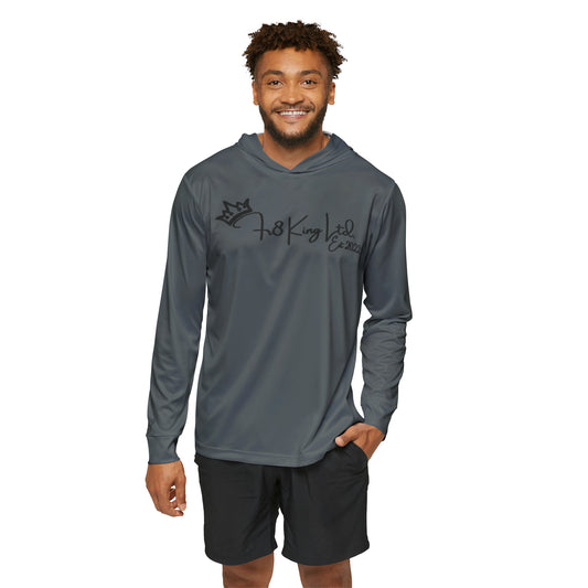 Fr8 King --  Men's Grey Sports Hoodie