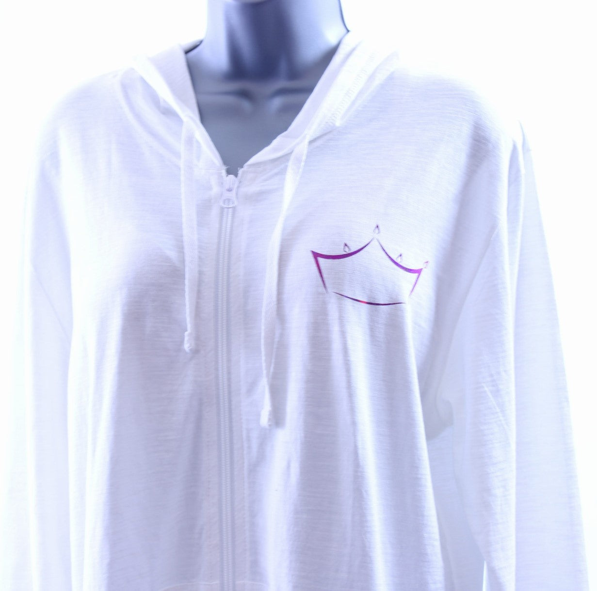 Light-Weight Women's Zip-Up Hoodie