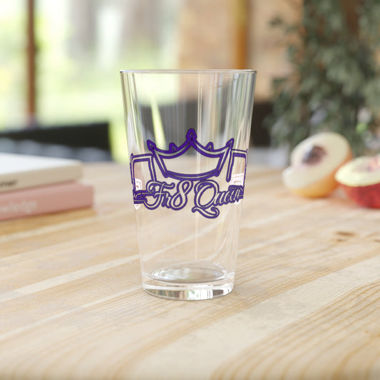 Fr8 Queen -- Pint Glass, 16oz